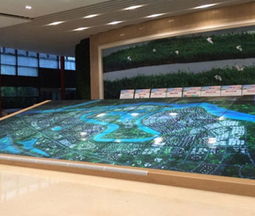 Tianjin Eco-City Visualization Video Wall Solution